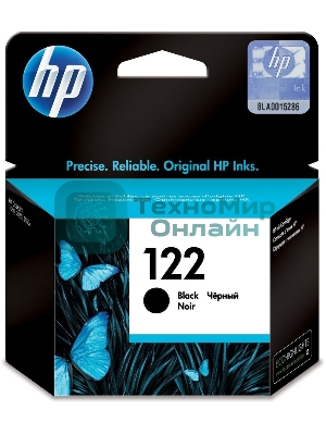 Картридж струйный HP 122 CH561HE черный для HP DJ 1050/2050/2050s (120стр.)