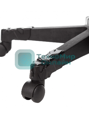 Кресло Бюрократ Zombie GAME 17 черный/серый, экокожа, 120 кг, механизм качания