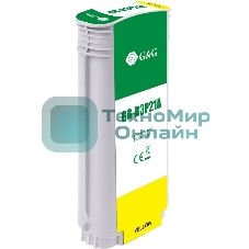 Картридж струйный G&G GG-B3P21A №727 желтый (130 мл) для HP DJ T920/T1500