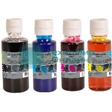 Чернила Cactus CS-GT51/GT52SET (1х90 мл, 3х70 мл) голубой/пурпурный/желтый/черный набор для HP Ink Tank 110/115/116/118/310/315/316/318/319/515/615;Wireless 410/411/415/416/418/419;GT 5810/5820/5812/5822