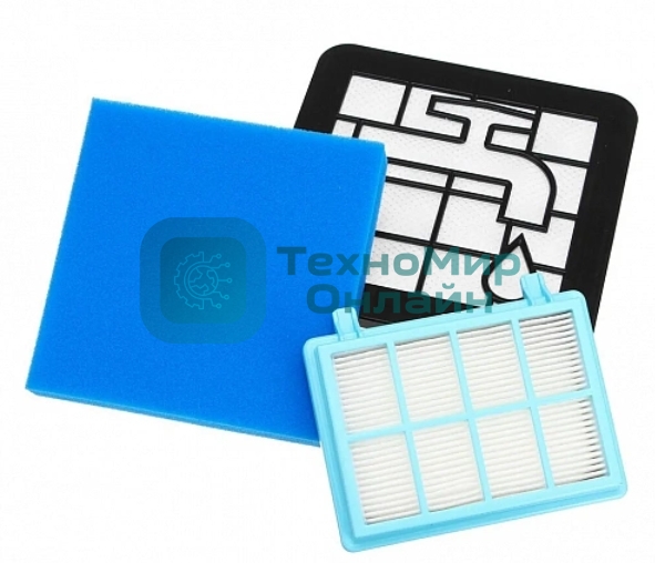 Комплект фильтров для пылесоса Philips FC8010/01, FC9328-FC9334, FC-9349-FC9353, FC569-FC9573