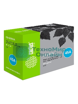 Картридж лазерный Cactus CS-Q5945A черный (18000 стр.) для HP 4345/4345MFP