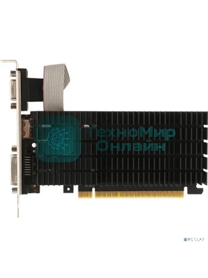 Видеокарта AFOX AF710-1024D3L5 GT710 1Gb DDR3 64BIT DVI HDMI VGA LP HEATSINK RTL