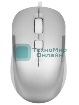 Мышь проводная A4Tech Fstyler FM26 бежевый/коричневый, 1600 dpi, USB, кнопки - 4