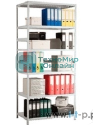 Металлические стеллажи Стеллаж MS 200KD/100x50/4 (Размеры внешние (ВхШхГ) 2000х1000х500 мм, 4 полки, с разборной стойкой)