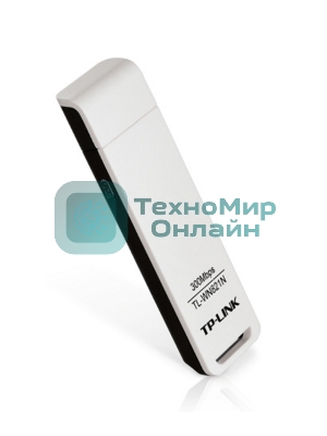 Сетевой адаптер TP-Link TL-WN821N Беспроводной USB адаптер 300 Мбит/с стандарта N