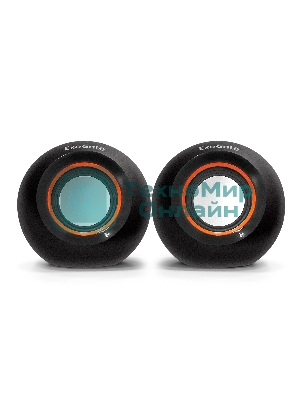 Акустическая система 2.0 ExeGate EX287053RUS Disco 180 (питание USB, 2х3Вт (6Вт RMS), 100-20000Гц, черный)