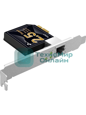 Сетевой адаптер TP-Link TX201 PCIe 2,5 Гбит/с
