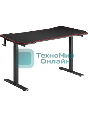 Стол компьютерный Cactus CS-MDL-BK столешница МДФ, черный