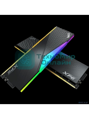 Оперативная память XPG Lancer, DDR5, 32Gb (2x16Gb), 6400MHz, CL32, DIMM, с радиаторами, RGB, черный
