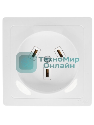 Systeme Electric Blanca внутр Бел Розетка силовая 2Р+N, 32А, 250В