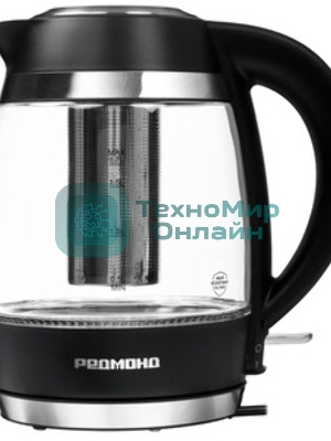 Чайник электрический Redmond KG227 1.7 л, 2200 Вт, черный