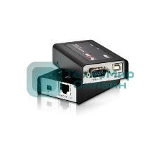 Удлинитель, SVGA+KBD+MOUSE USB ATEN, 100 м., HD-DB15+USB A-тип/USB B-тип, Female, c KVM-шнуром USB, Б.П. 220> 5V (CE100-A7-G)