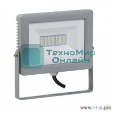 Прожектор IEK LPDO701-30-K03 СДО 07-30 светодиодный серый IP65 IEK
