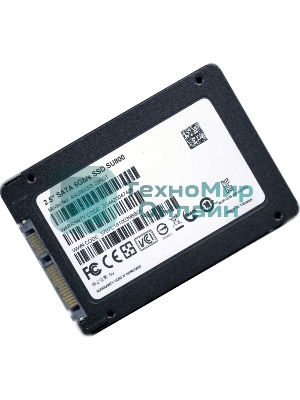Накопитель SSD ADATA SU800, 1Tb, SATA III, 2.5
