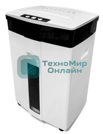 Шредер ГЕЛЕОС УМ28-5, DIN P-5 (5 ур-нь секр.), 28 литров, фрагмент 1,9х12мм, 13-14 лист (70г/м2), CD/пл.карты/скрепки/скобы,