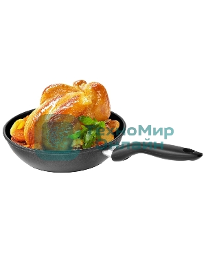 Сковорода Великие Реки Жар-22У литая универсальная 22 см