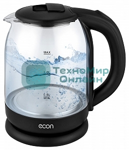 Чайник электрический ECON ECO-1835KE стекло