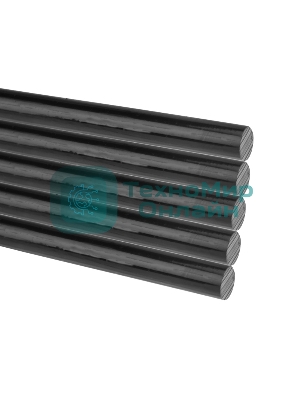 Клеевые стержни Rexant, Ø11 мм, 270 мм, черные, 10 шт., хедер