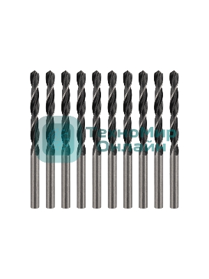 Сверло по металлу Kranz 7,0 мм HSS (10 шт. в упаковке) DIN 338