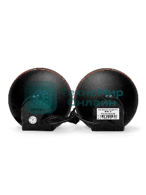 Акустическая система 2.0 ExeGate EX287053RUS Disco 180 (питание USB, 2х3Вт (6Вт RMS), 100-20000Гц, черный)