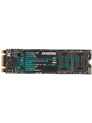 Накопитель SSD Digma Run S9, 1ТБ, SATA III, M.2 2280, R/W 530/480