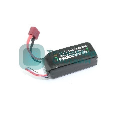 Портативный аккумулятор Li-Pol 11.1v 802555 1800mAh разъем T-plug