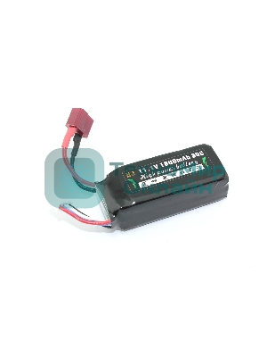 Портативный аккумулятор Li-Pol 11.1v 802555 1800mAh разъем T-plug