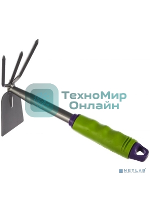 Мотыжка комбинированная Palisad 80х280 мм, стальная, пластиковая рукоятка