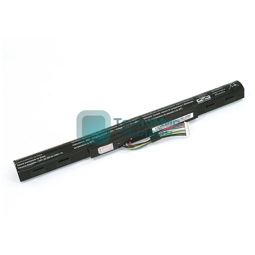 Аккумуляторная батарея для ноутбука Acer Aspire E5-422 E5-472 (AL15A32) 14.8V 2350mAh 37Wh черный