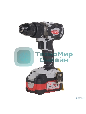 Дрель-шуруповерт аккумуляторная бесщеточная ИНТЕРСКОЛ ДА-13/36В 70 Li-ion АПИ [814.2.2.70] кейс, 2 аккум. 2,0А·ч, ЗУ