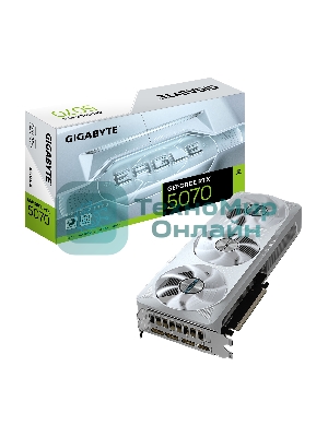Видеокарта Gigabyte PCI-E GV-N5070EAGLEOC ICE-12GD 1.0 NVIDIA GeForce RTX 5070 12Gb 192bit GDDR7 2805/28000 HDMIx1 DPx3 HDCP Ret