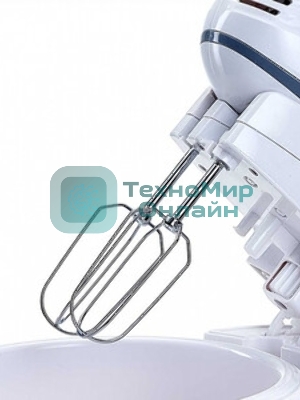 Миксер DELTA LUX DE-7901C белый с серым