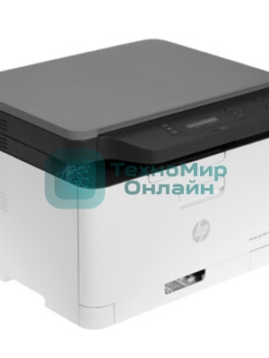 МФУ лазерное HP Color 178nw (4ZB96A), A4, цветной, печ. до 18 стр/мин. (ч/б) до 4 стр/мин. (цвет), 600 x 600 dpi, USB, RJ-45, Wi-Fi, Air Print, Mopria
