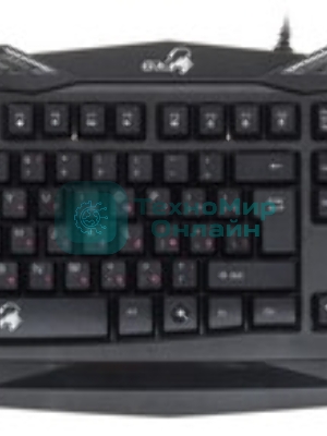 Клавиатура проводная Genius Scorpion K220, USB, черный