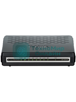 Маршрутизатор беспроводной D-Link DVG-N5402SP/1S/C1A 10/100BASE-TX черный