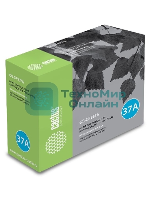 Картридж лазерный Cactus CS-CF237A черный (11000 стр.) для HP LJ M608d/M609/M631/M632