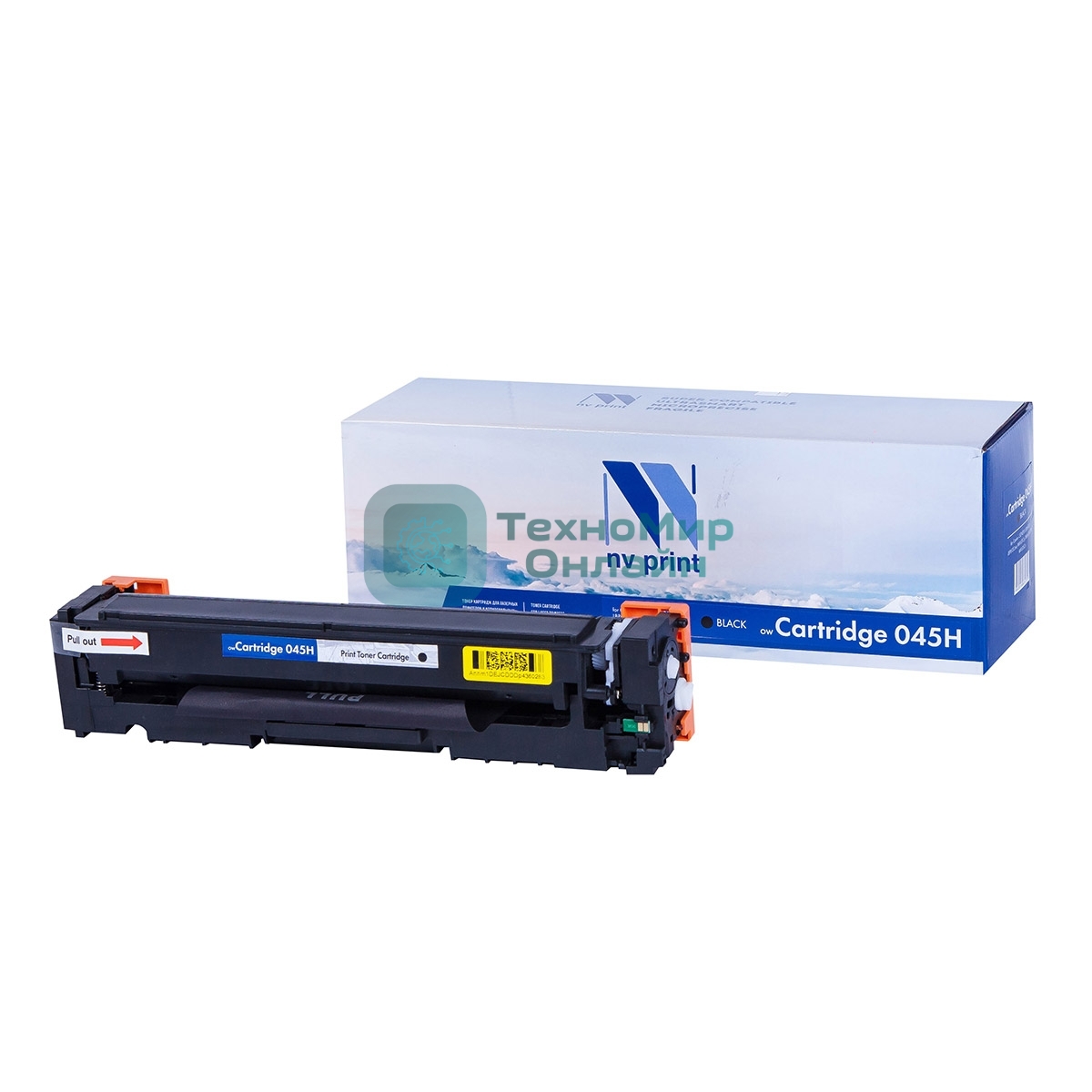 Картридж лазерный NVPrint совместимый NV-045H черный для Canon i-SENSYS LBP611Cn/LBP613Cdw/MF631Cn/MF633CDW/MF635Cx (2800k)