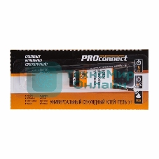 Универсальный секундный клей-гель PROconnect на мульти карте, 3 г