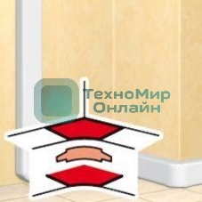 Угол внутренний Legrand 010605, переменный от 80° до 100°, для кабель-канала 105х50мм