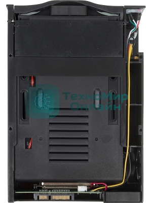 Сменный бокс для HDD AgeStar SR3P-SW-2F SATA пластик черный 3.5