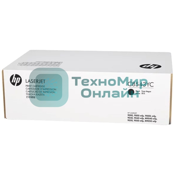 Картридж лазерный контрактный HP 43Y черный Contract LJ Toner Cartridge