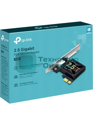 Сетевой адаптер TP-Link TX201 PCIe 2,5 Гбит/с