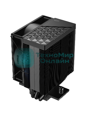Кулер для процессора PCCooler R300 ARGB BK черный 92мм алюминий+медь 2200rpm 30db 4-pin 150W 133мм