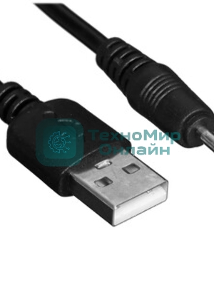 Кабель Rexant (18-1155) USB-штекер - DC-разъем питание 0,7х2,5 мм, длина 1 метр
