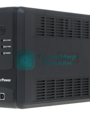 Источник бесперебойного питания CyberPower UT850EIG/850 ВА/425 Вт/USB/RJ-11/RJ-45/4 x IEC 320 C13 (компьютерная)