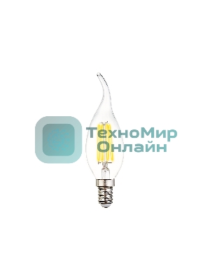 Лампа светодиодная Ambrella light 202215 Filament LED C37L-F 6W E14 4200K (60W)