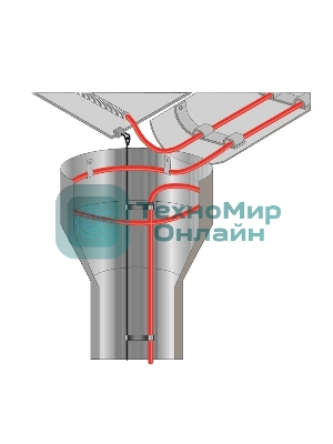 Греющий саморегулирующийся кабель Rexant POWER Line 30SRL-2CR 10M (10м/300Вт)