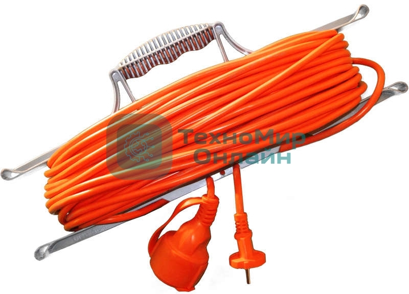 Удлинитель шнур UNIVersal на рамке УШ-10 IP-54 ПВС 3*0,75 1гн. з/к 50 м 9632026