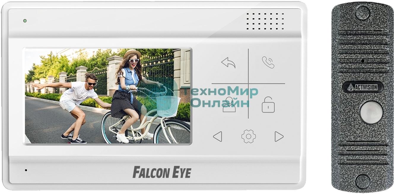 Комплект домофона Falcon Eye Vela + AVC-305 PAL серый